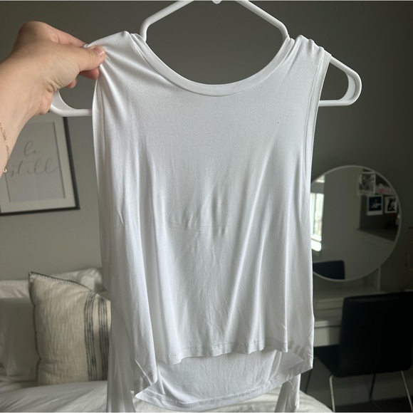 White Wilfred Workout Top - Picture 1 of 3